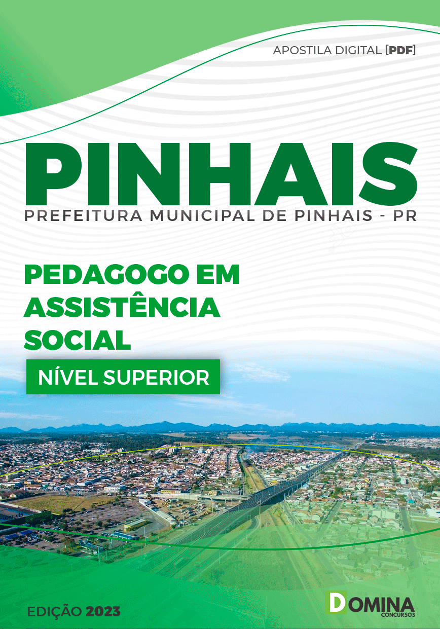 Apostila Pref Pinhais PR 2023 Pedagogo em Assistência Social