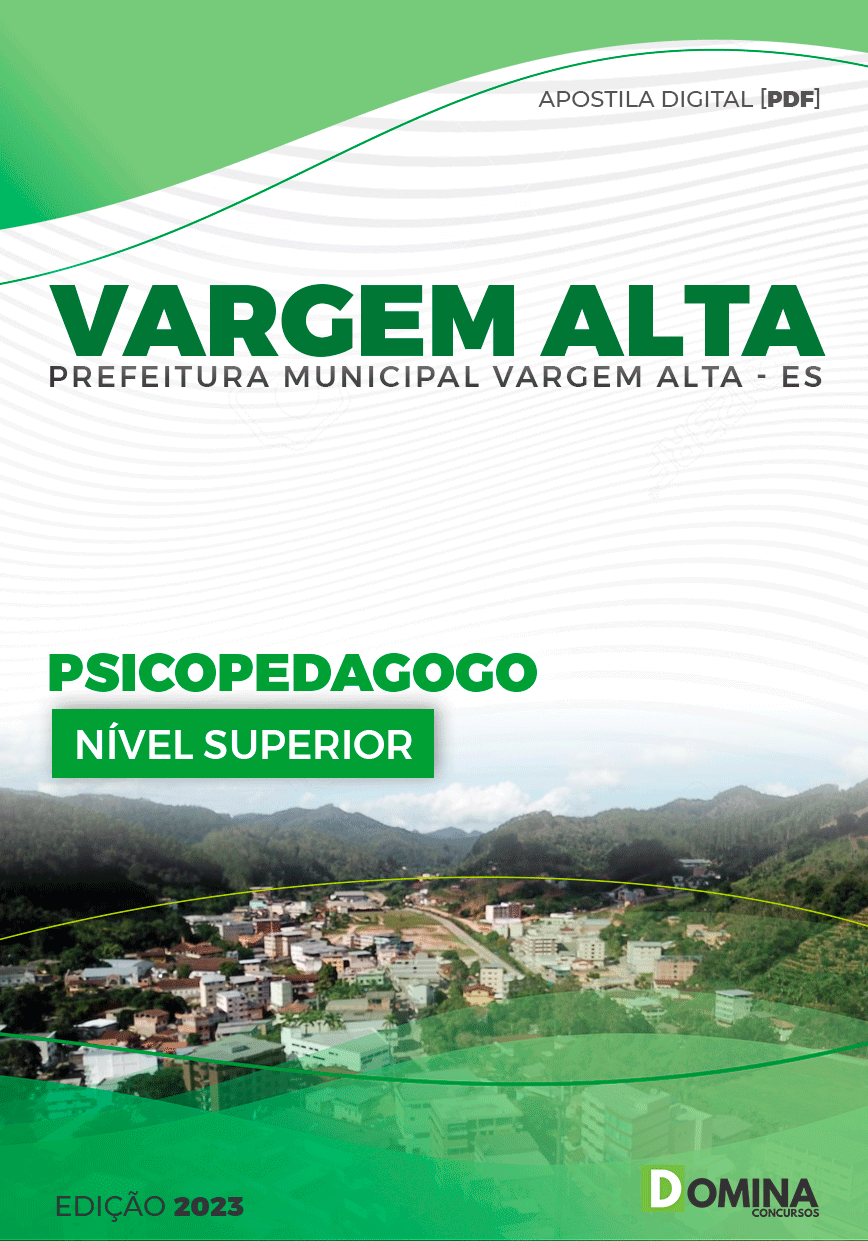 Apostila Pref Vargem Alta ES 2023 Psicopedagogo