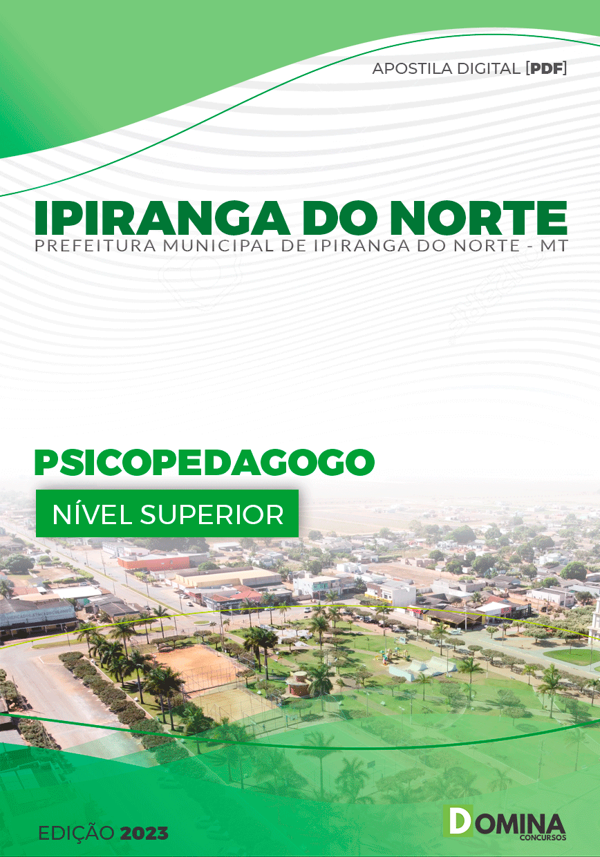 Apostila Pref Ipiranga do Norte MT 2023 Psicopedagogo