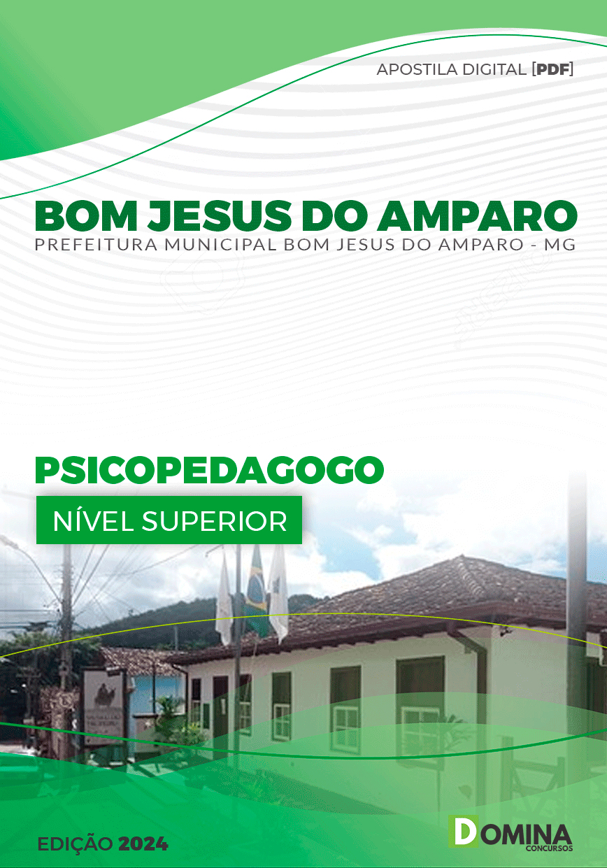 Pref Bom Jesus do Amparo MG 2024 Psicopedagogo