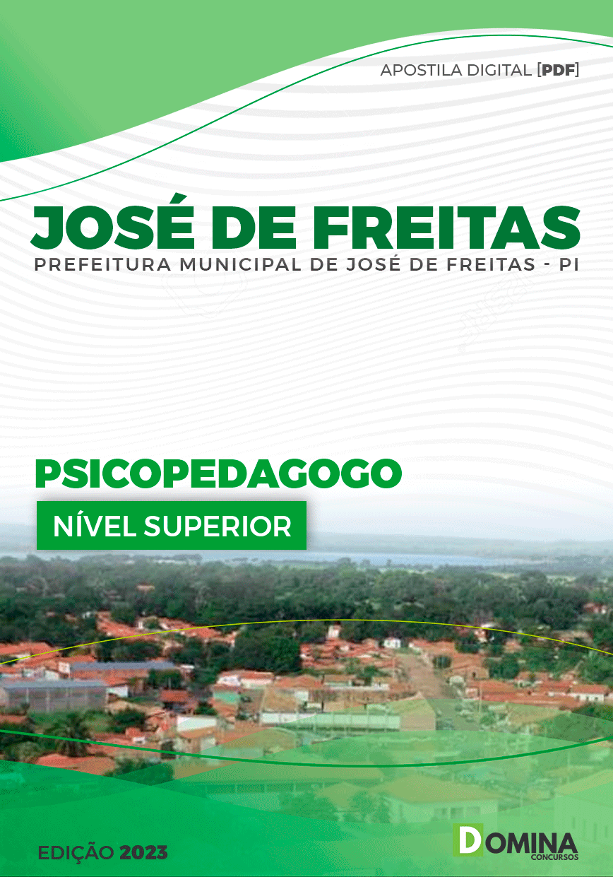 Apostila Pref José de Freitas PI 2023 Psicopedagogo