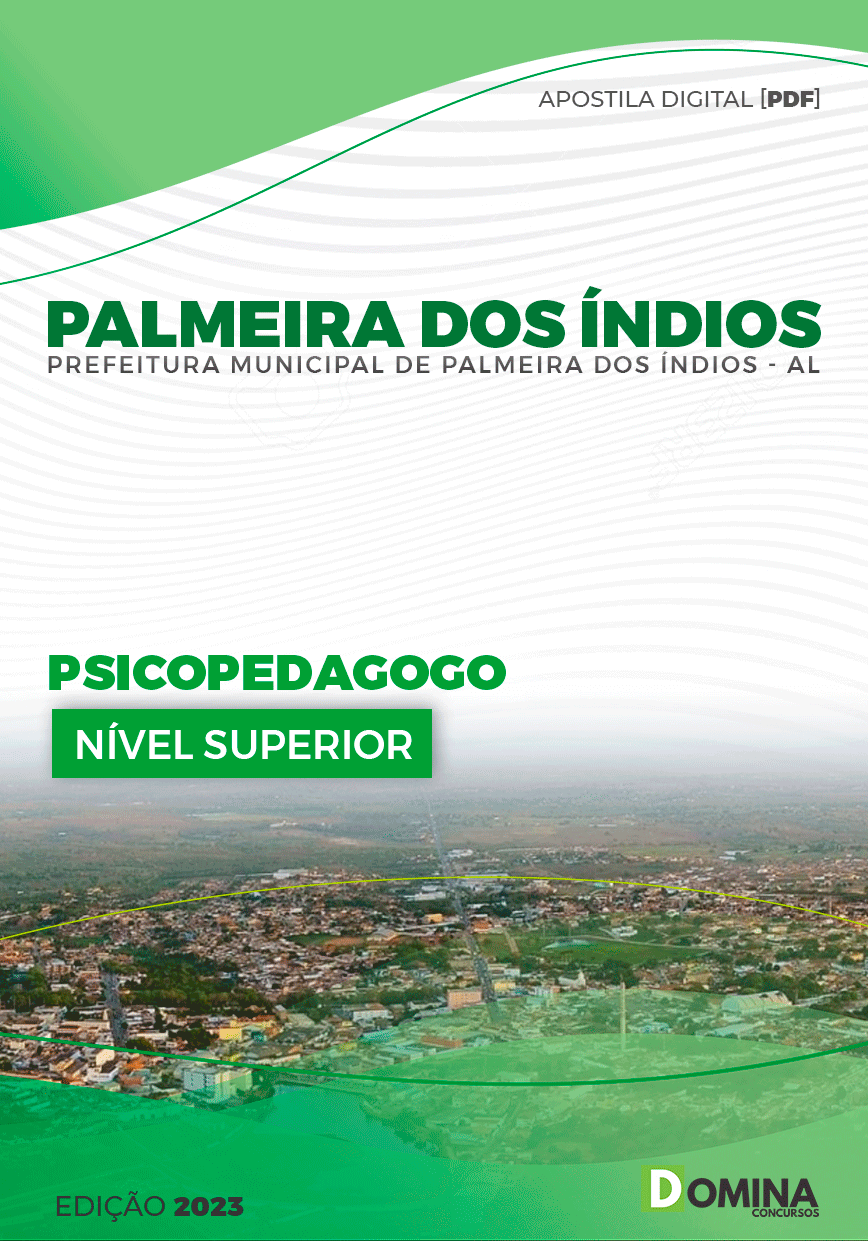 Apostila Pref Palmeira dos Índios AL 2023 Psicopedagogo