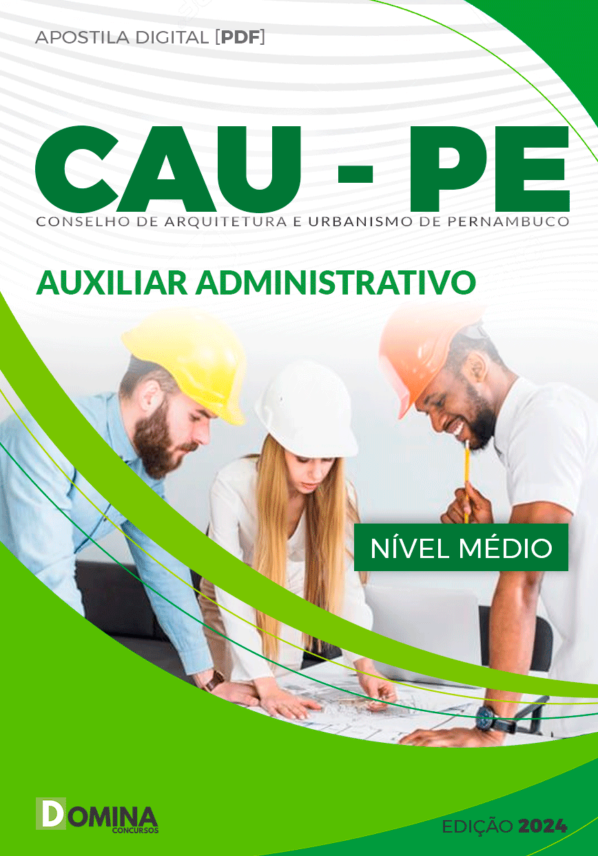 Apostila Concurso CAU PE 2024 Auxiliar Administrativo