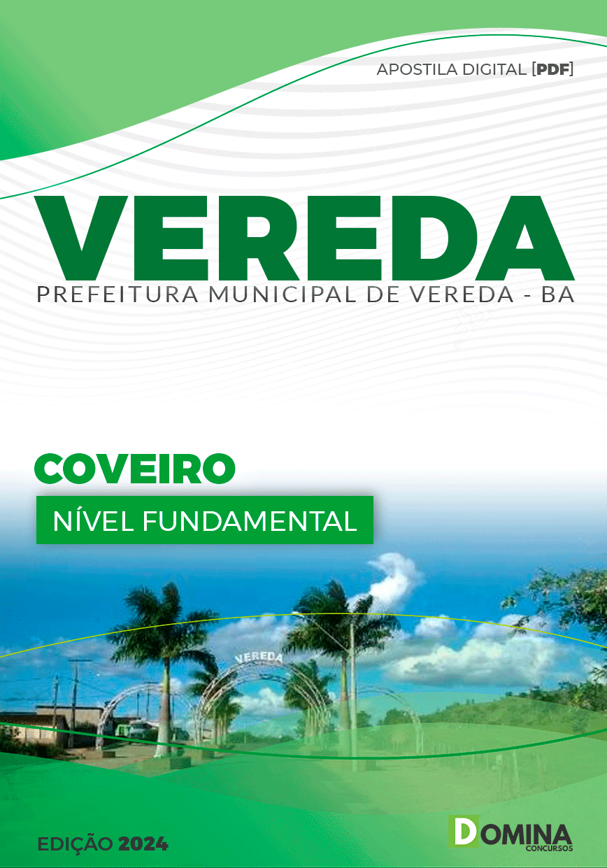 Apostila Concurso Pref Vereda BA 2024 Coveiro
