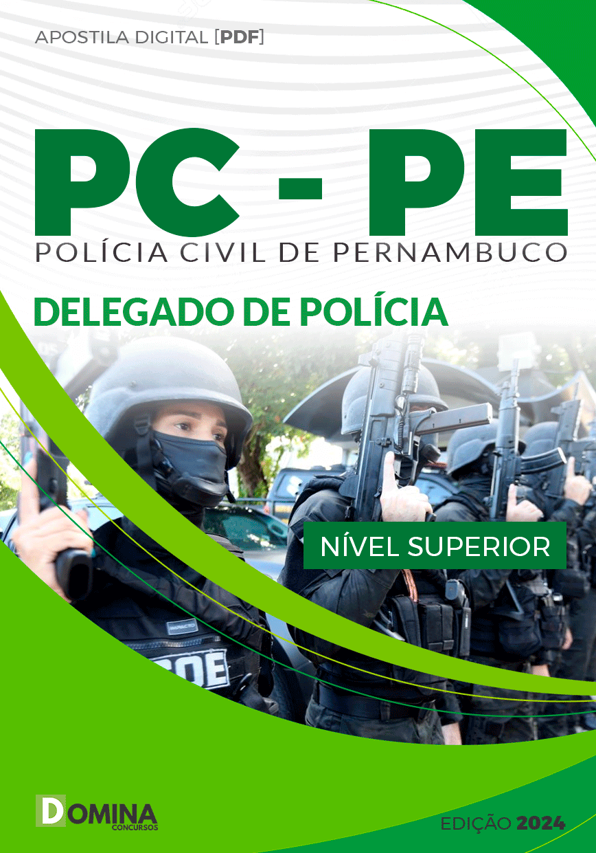 Apostila PC PE 2024 Delegado de Polícia