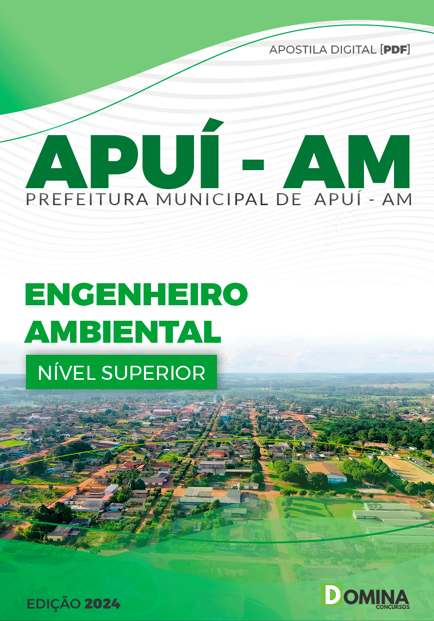 Apostila Concurso Pref Apuí AM 2024 Engenheiro Ambiental