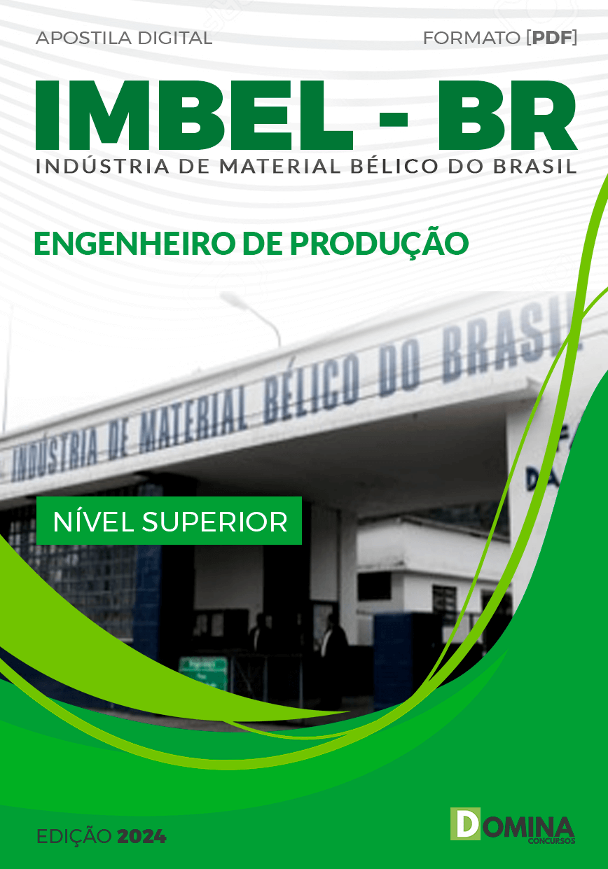 Apostila IMBEL 2024 Engenheiro de Produção