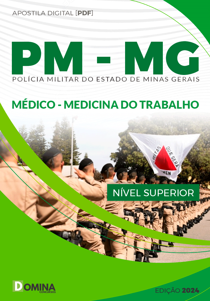 Apostila PM MG 2024 Médico Medicina do Trabalho