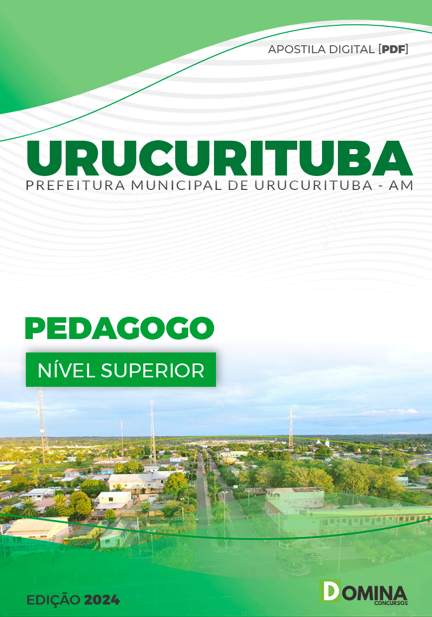 Apostila Pref Urucurituba AM 2024 Pedagogo