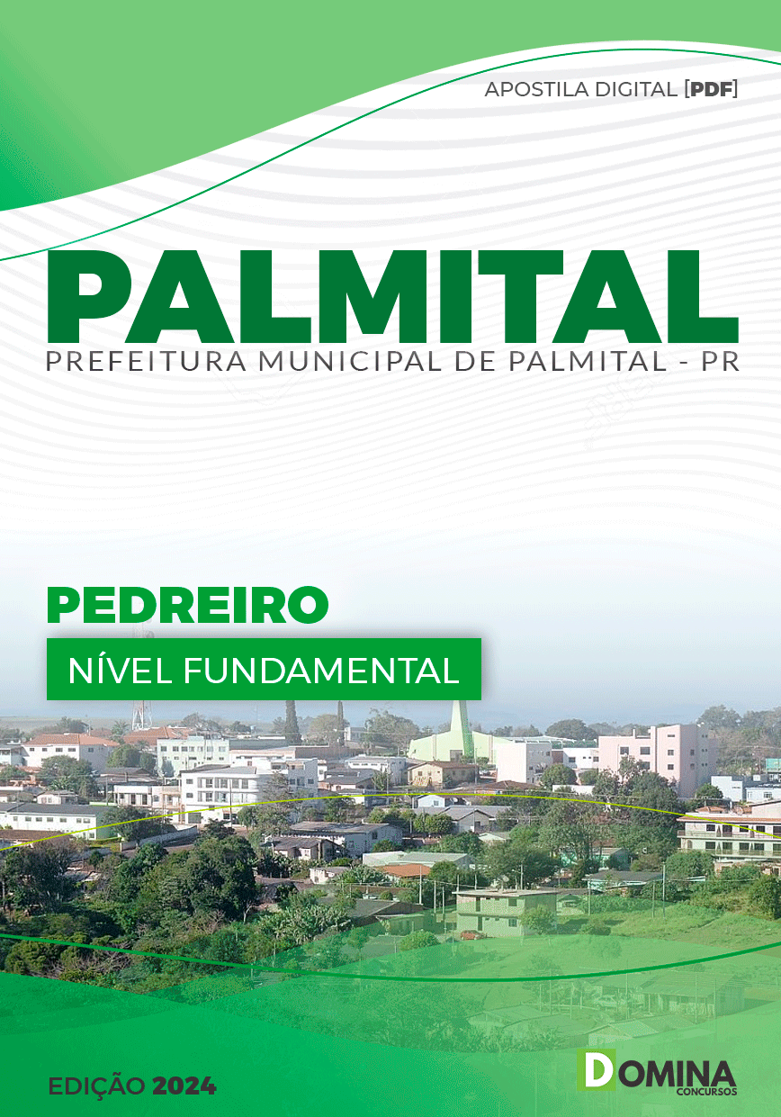 Apostila Pref Palmital PR 2024 Pedreiro
