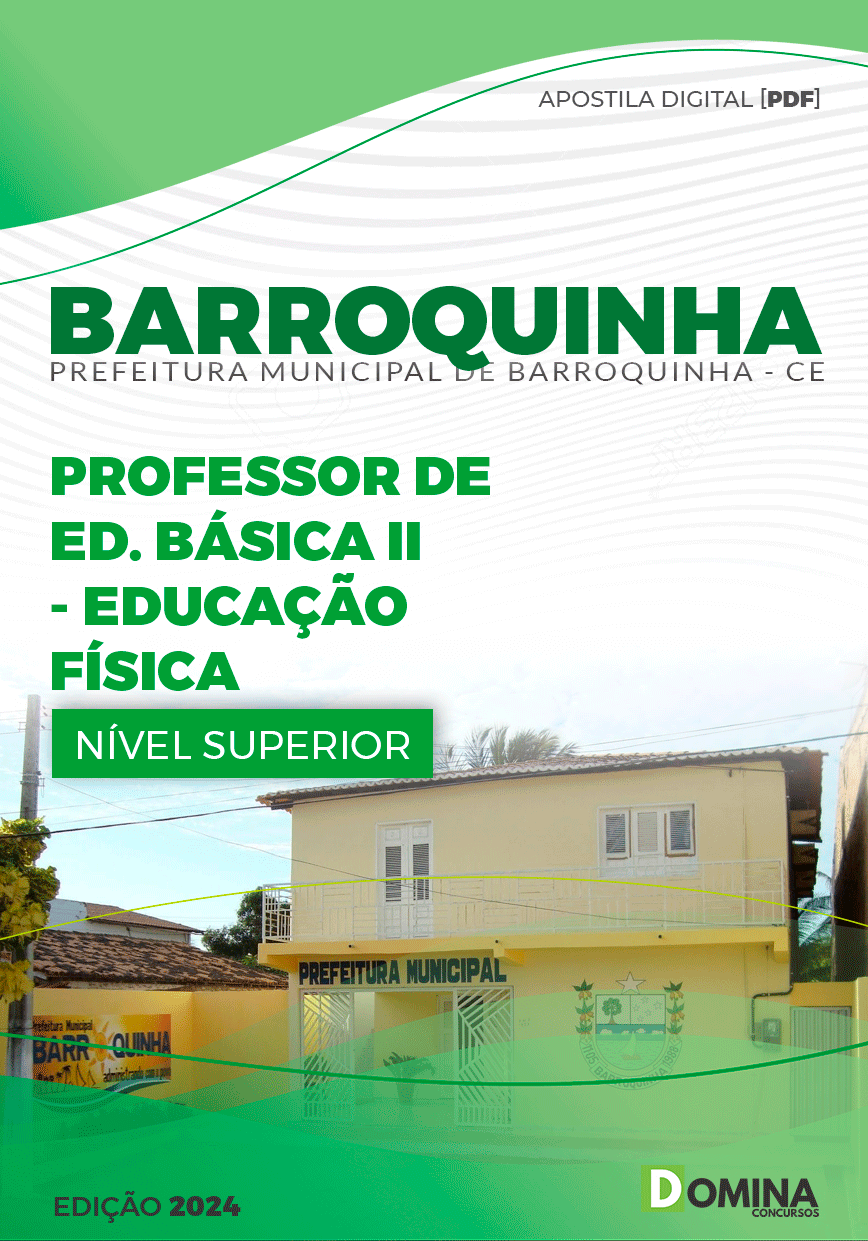 Apostila Pref Barroquinha CE 2024 Professor de Educação Física