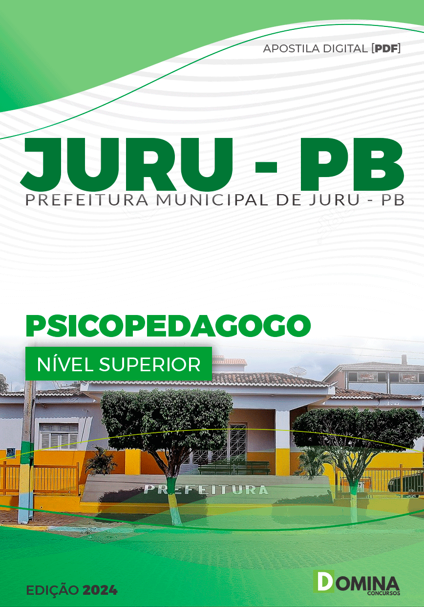 Apostila Concurso Pref Juru PB 2024 Psicopedagogo