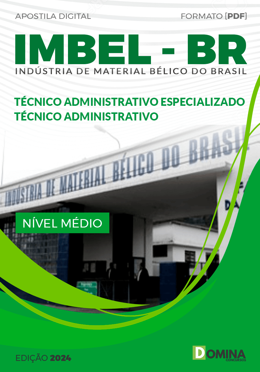 Apostila IMBEL 2024 Técnico Administrativo