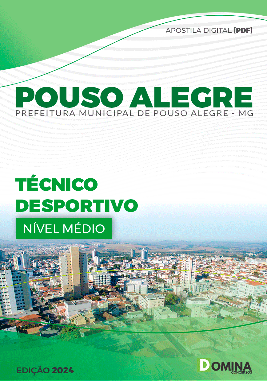 Apostila Pref Pouso Alegre MG 2024 Técnico Desportivo