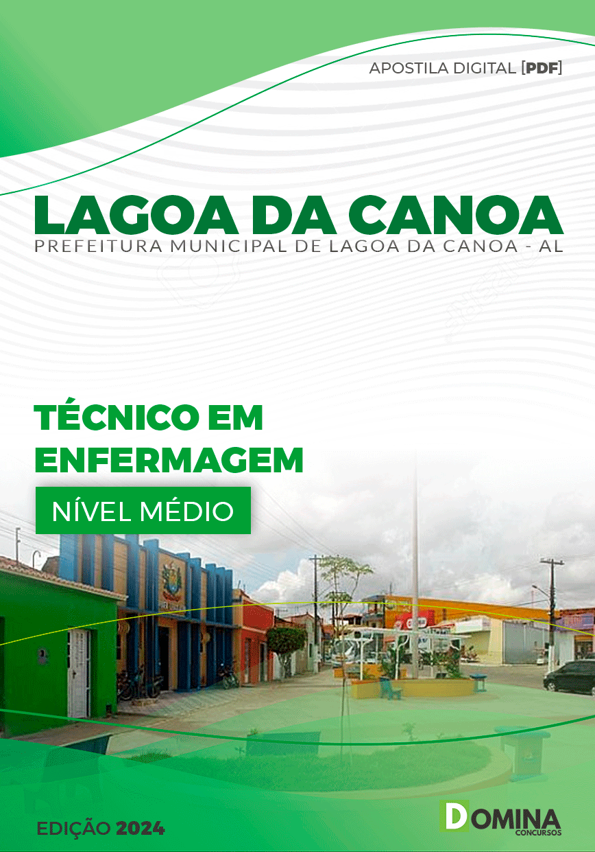 Apostila Pref Lagoa da Canoa AL 2024 Técnico Enfermagem