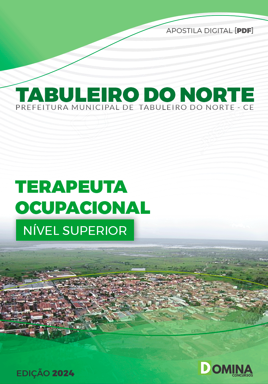 Apostila Pref Tabuleiro do Norte CE 2024 Terapeuta Ocupacional