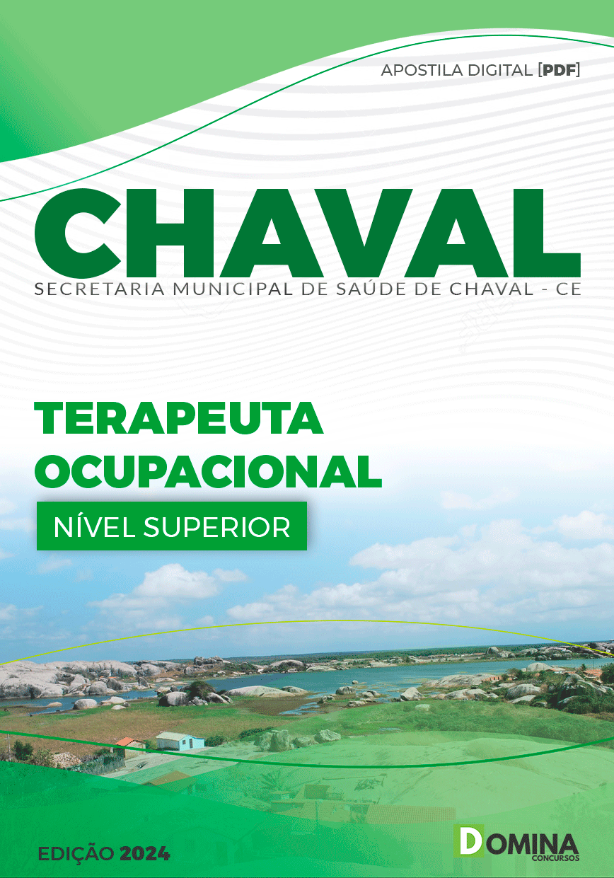 Apostila Concurso Pref Chaval CE 2024 Terapeuta Ocupacional