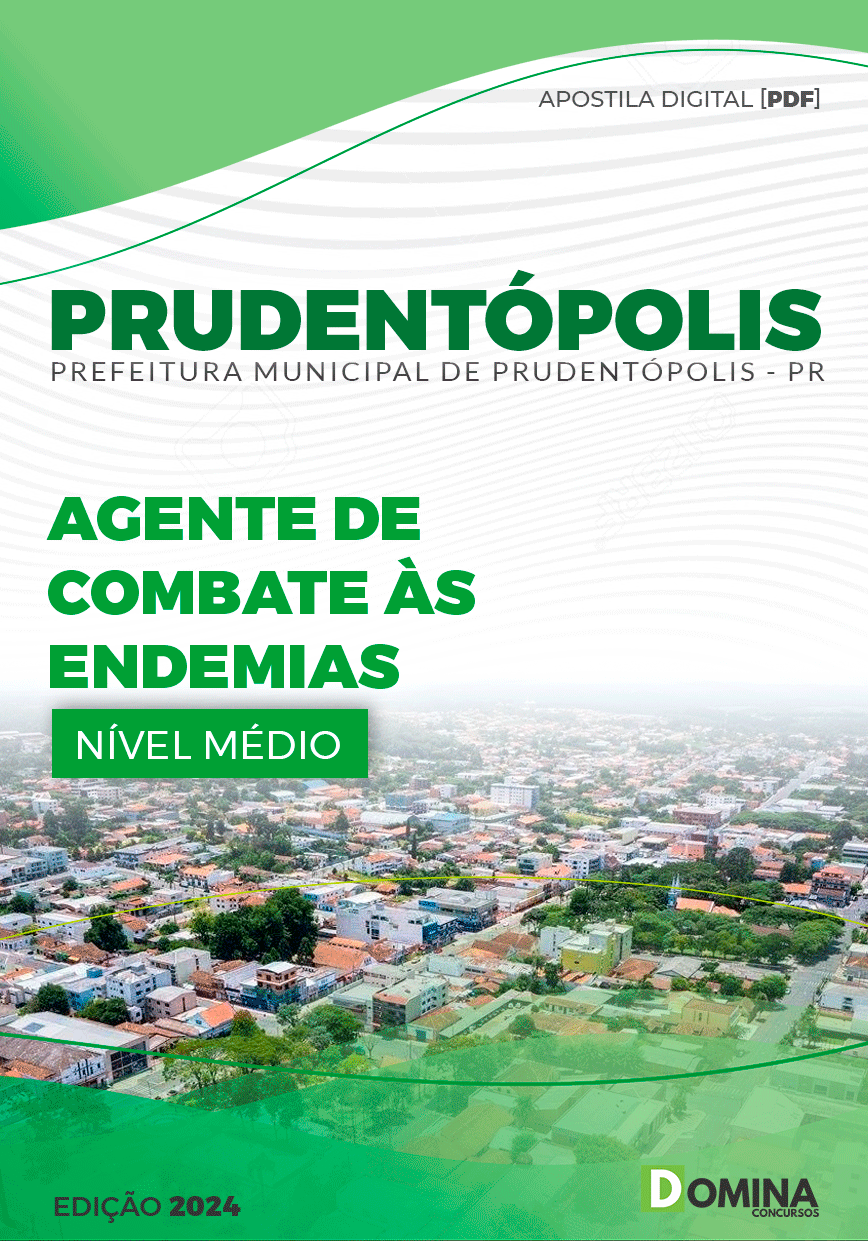 Apostila Pref Prudentópolis PR 2024 Agente Combate Endemias