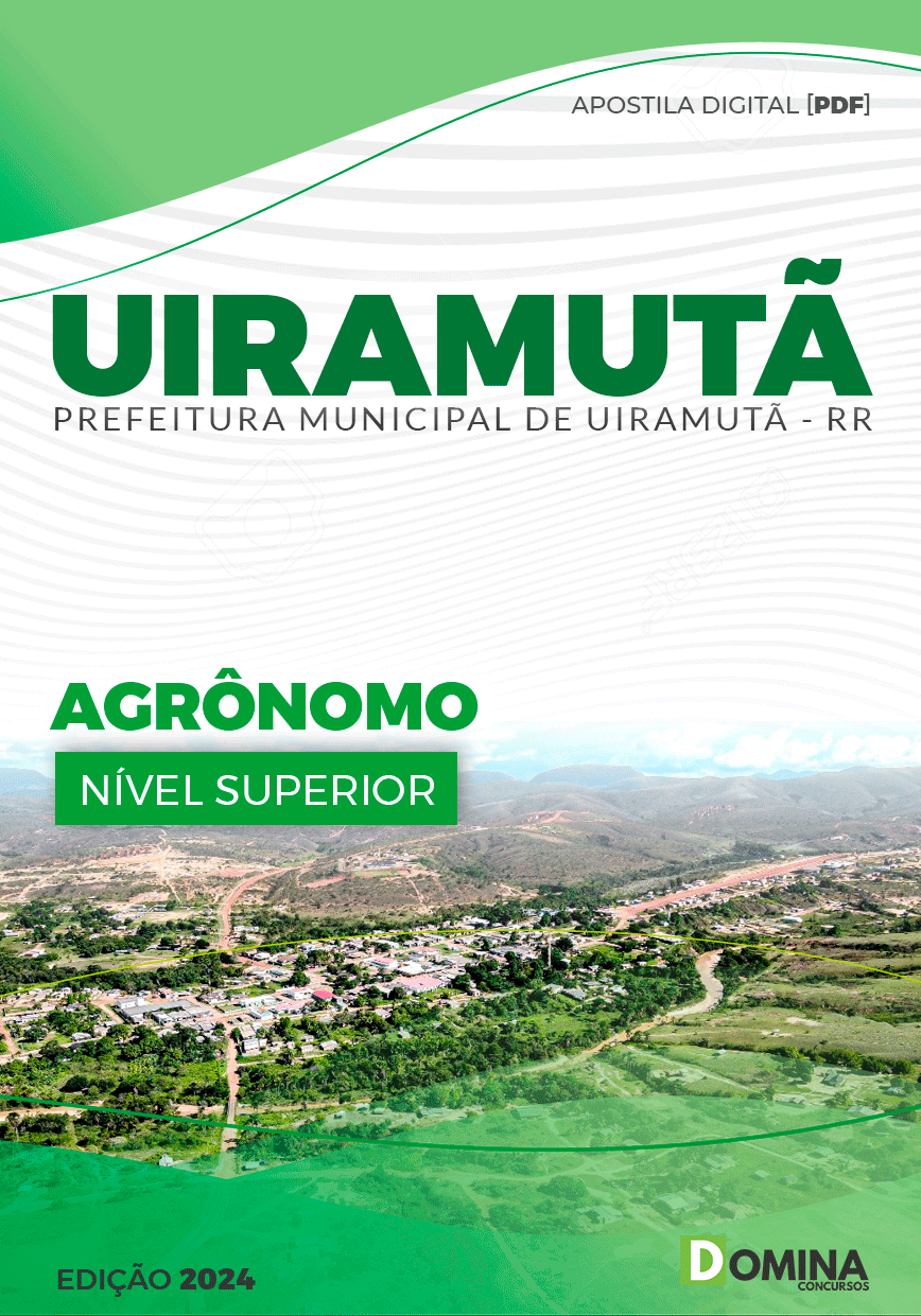Apostila Pref Uiramutã RR 2024 Agrônomo