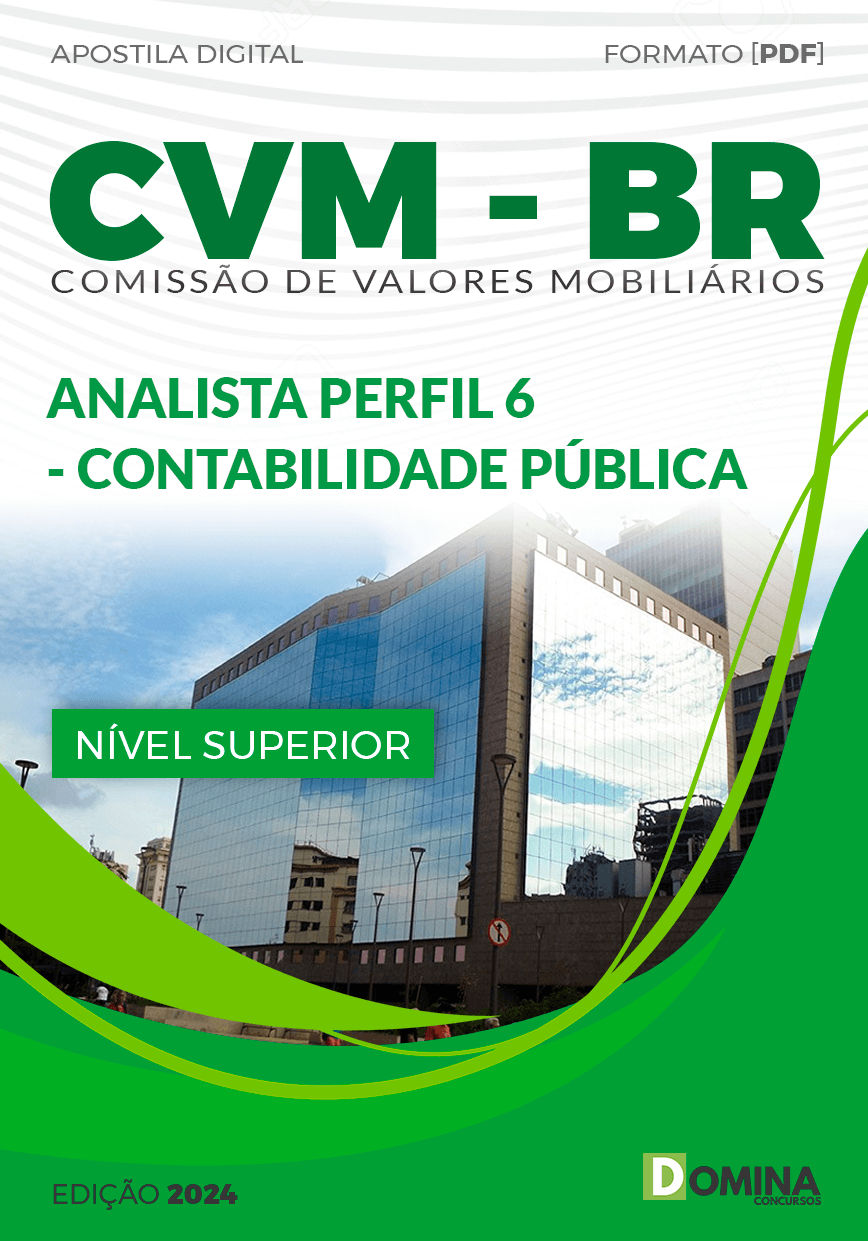 Apostila CVM 2024 Analista 6 Contabilidade Pública