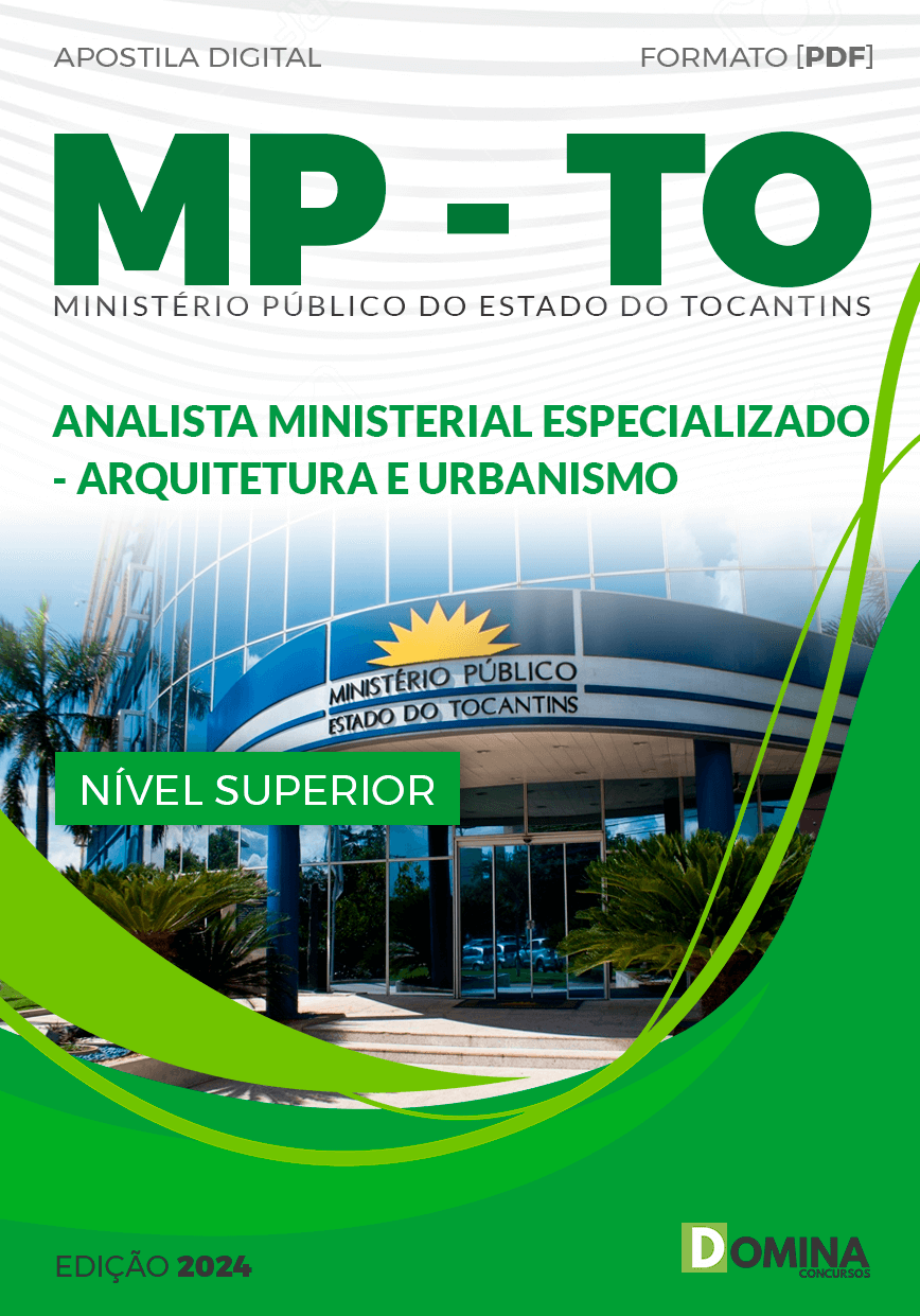 Apostila Concurso MP TO 2024 Arquitetura Urbanismo