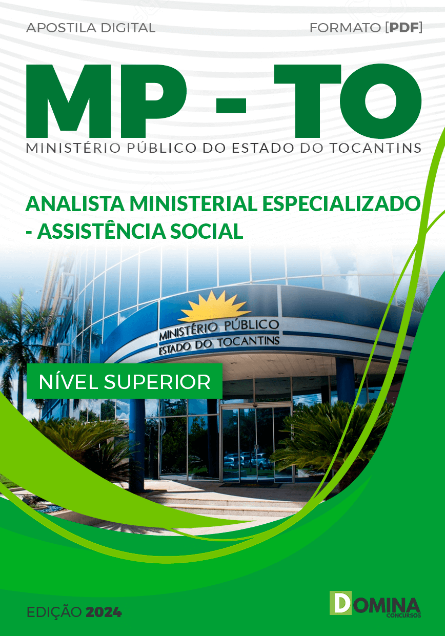Apostila Concurso MP TO 2024 Assistente Social