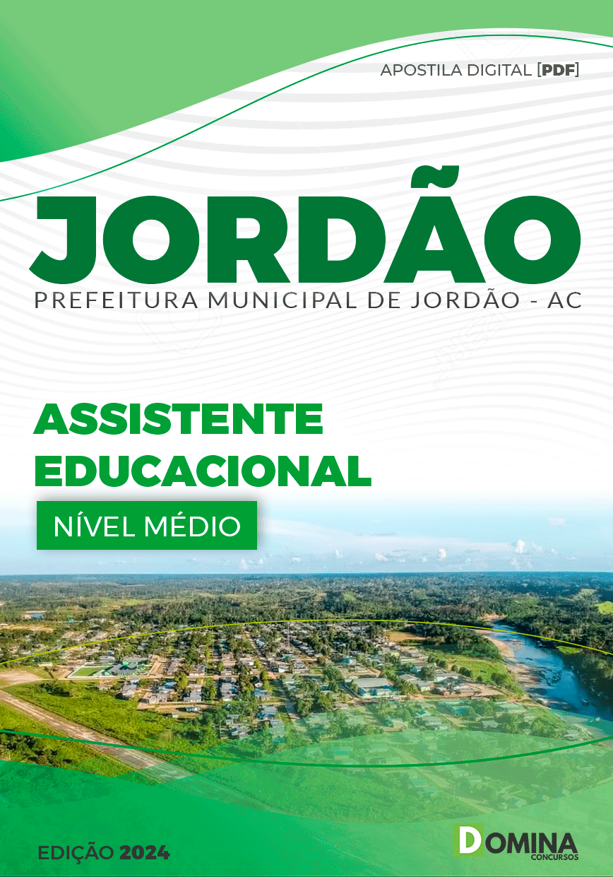 Apostila Pref Jordão AC 2024 Assistente Educacional