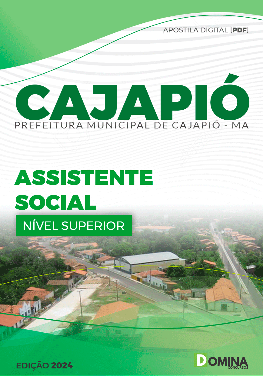 Apostila Pref Cajapió MA 2024 Assistente Social