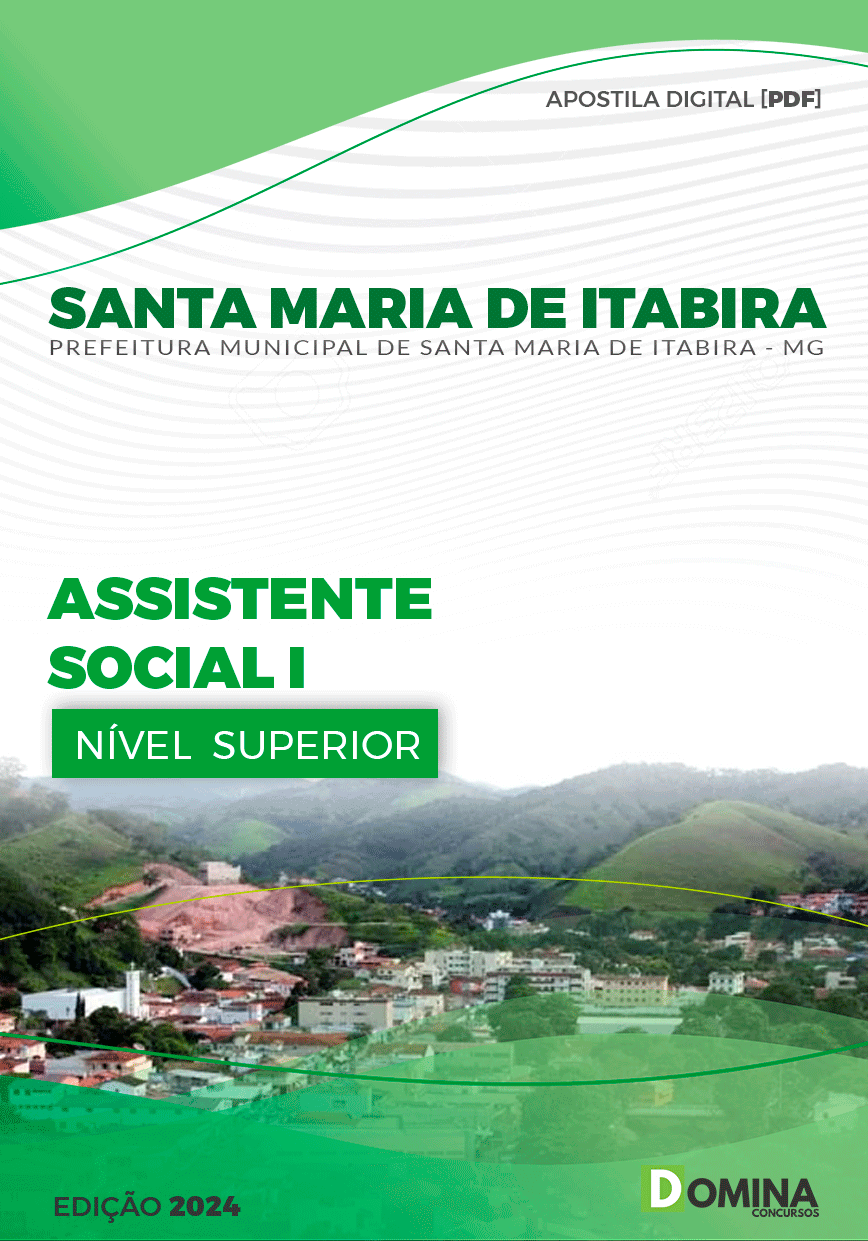 Apostila Pref Santa Maria Itabira MG 2024 Assistente Social