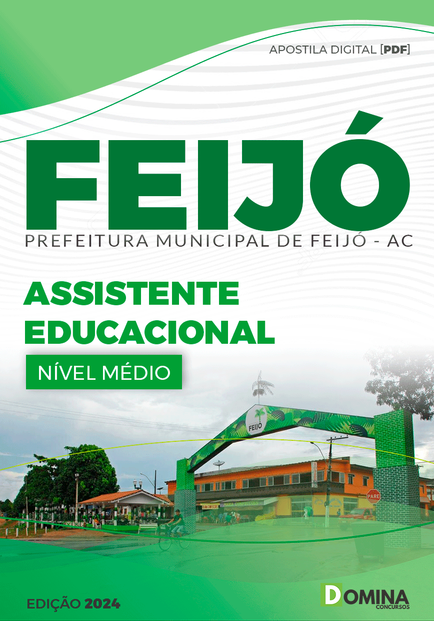 Apostila Pref Feijó AC 2024 Assistente Educacional