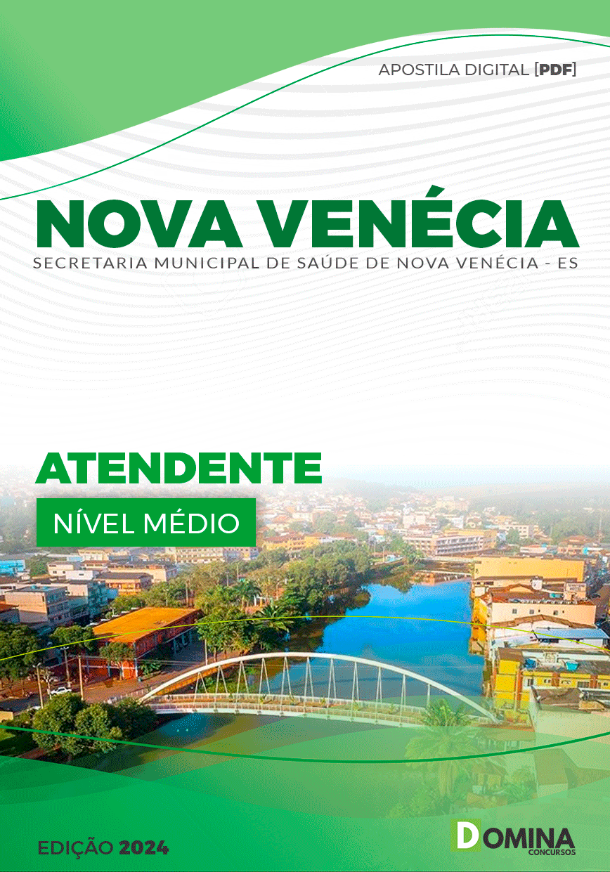 Apostila SMS Nova Venécia ES 2024 Atendente