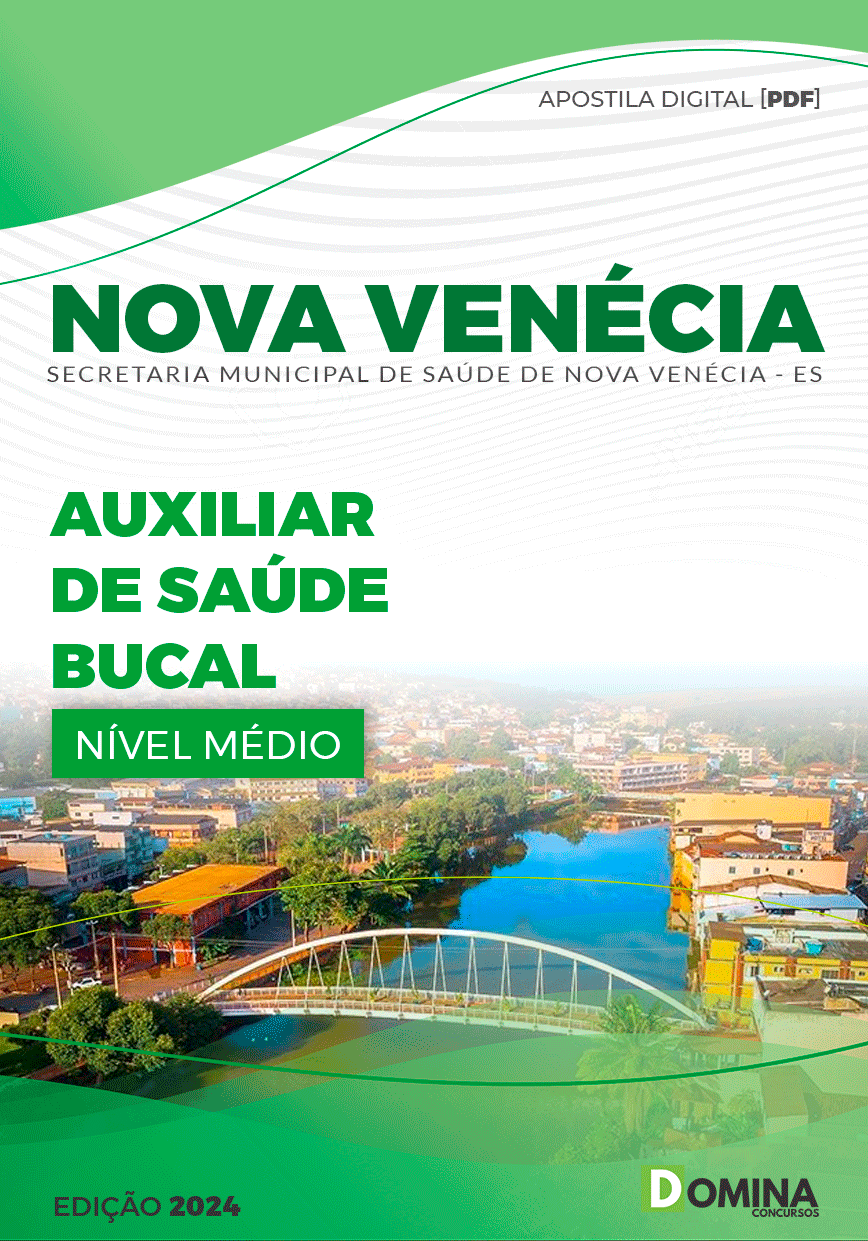 Apostila SMS Nova Venécia ES 2024 Auxiliar de Saúde Bucal