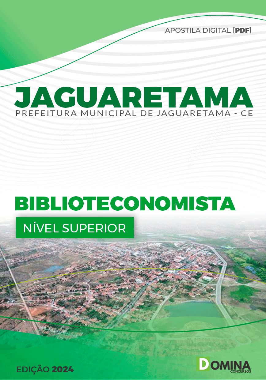 Apostila Pref Jaguaretama CE 2024 Biblioteconomista