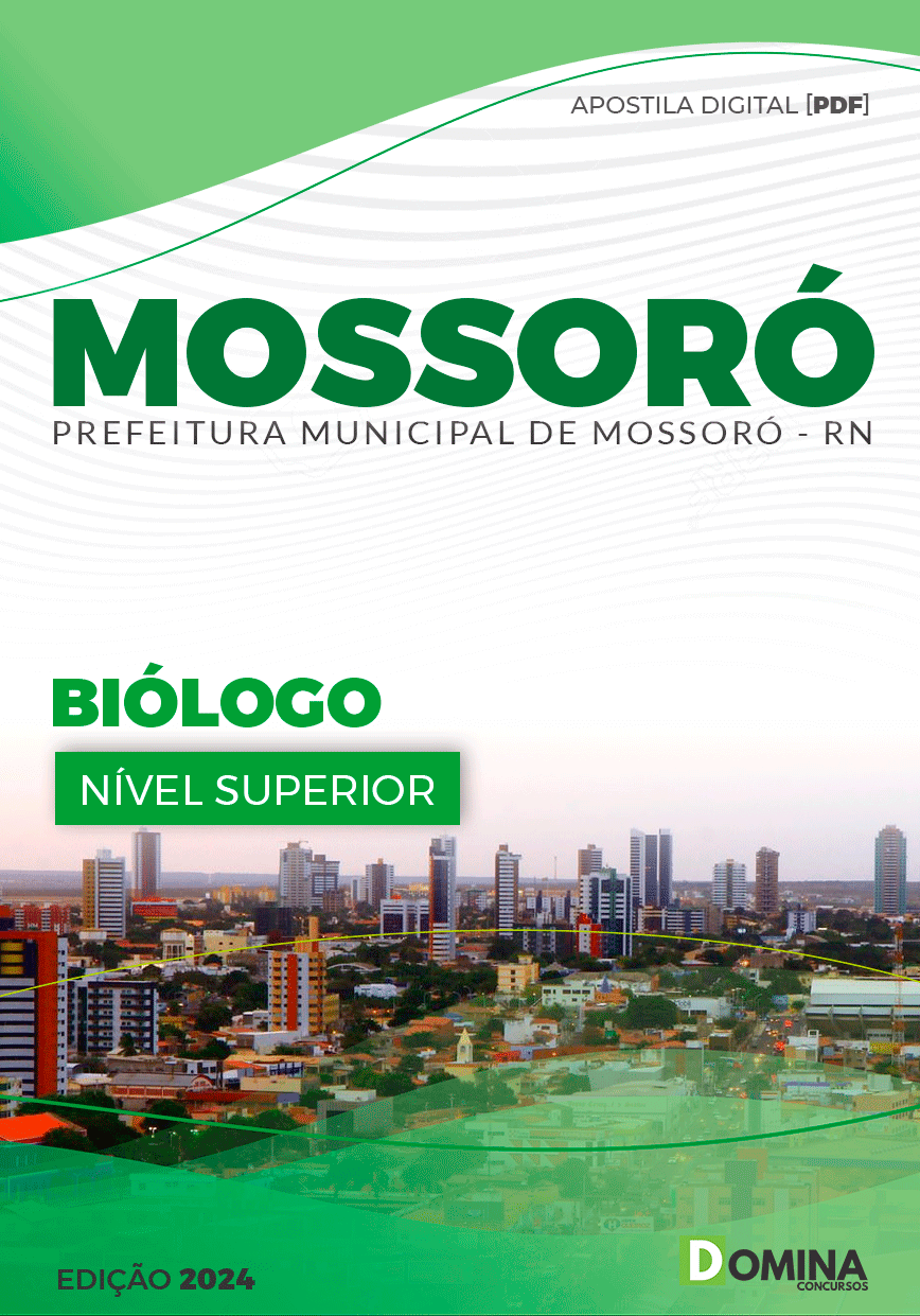 Apostila Pref Mossoró RN 2024 Biólogo