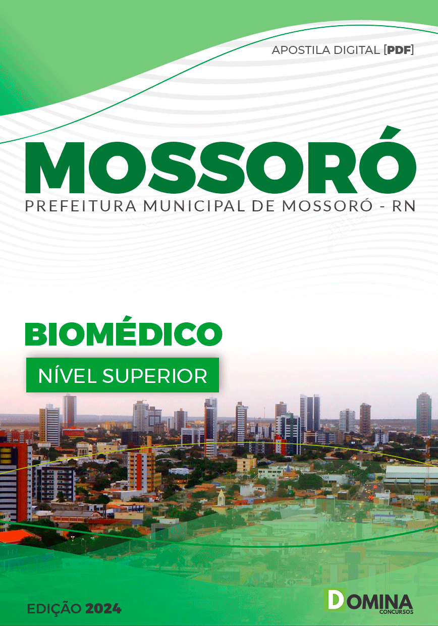 Apostila Pref Mossoró RN 2024 Biomédico