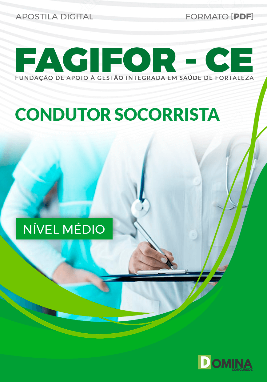 Apostila Concurso FAGIFOR CE 2024 Condutor Socorrista