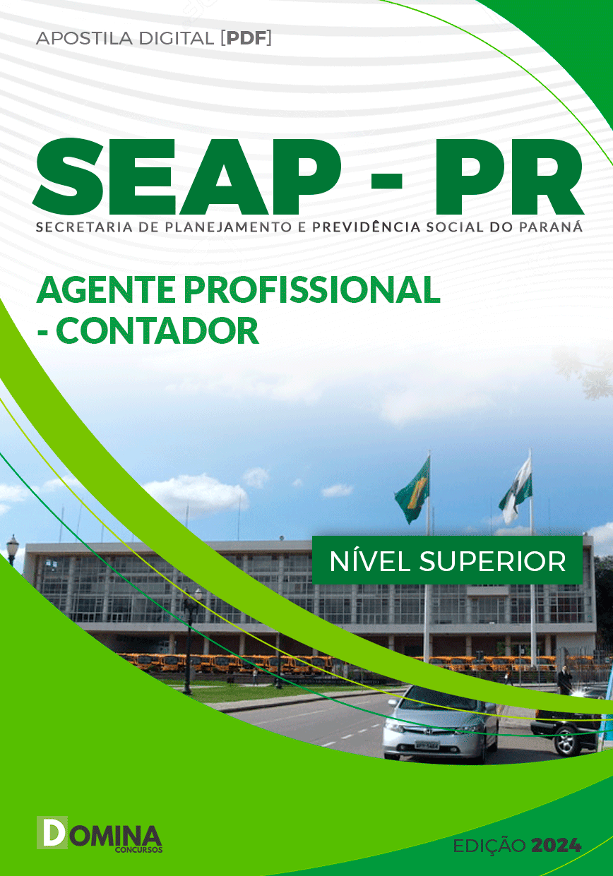 Apostila Concurso SEAP PR 2024 Contador