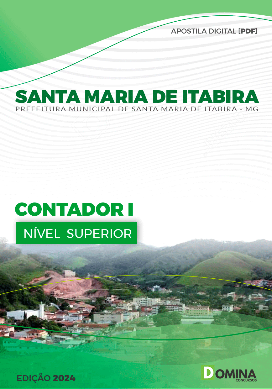 Apostila Pref Santa Maria Itabira MG 2024 Contador