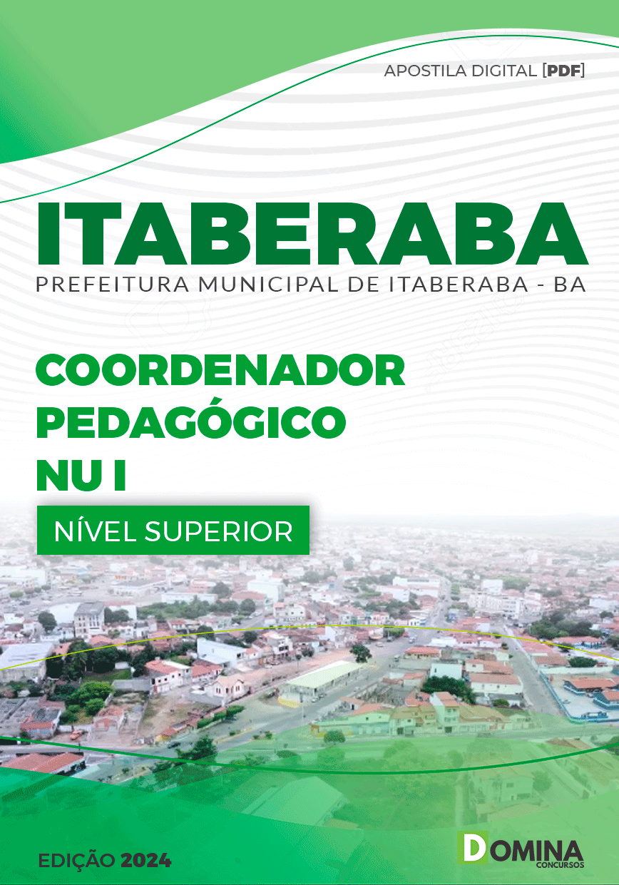 Apostila Pref Itaberaba BA 2024 Coordenador Pedagógico