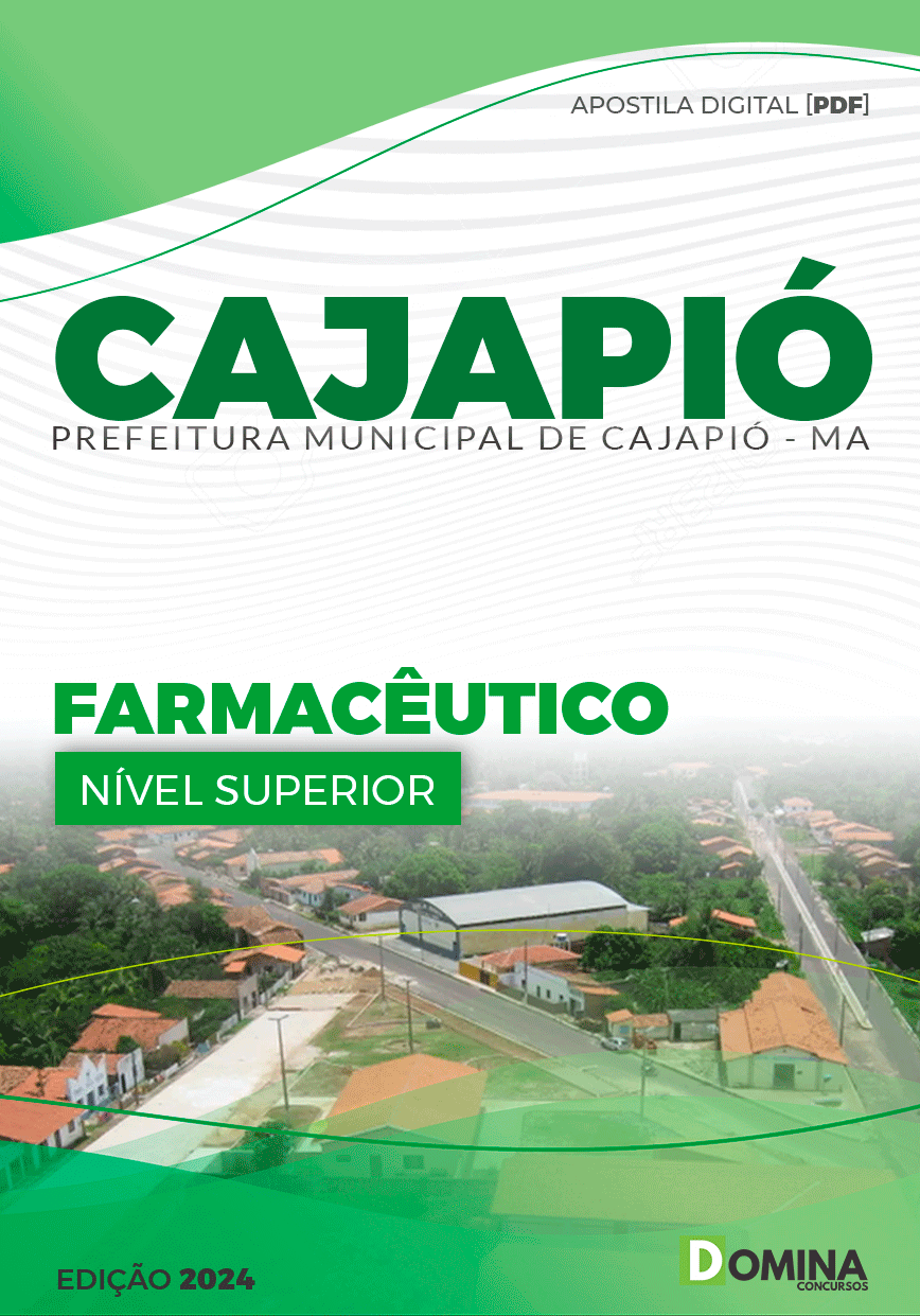 Apostila Pref Cajapió MA 2024 Farmacêutico