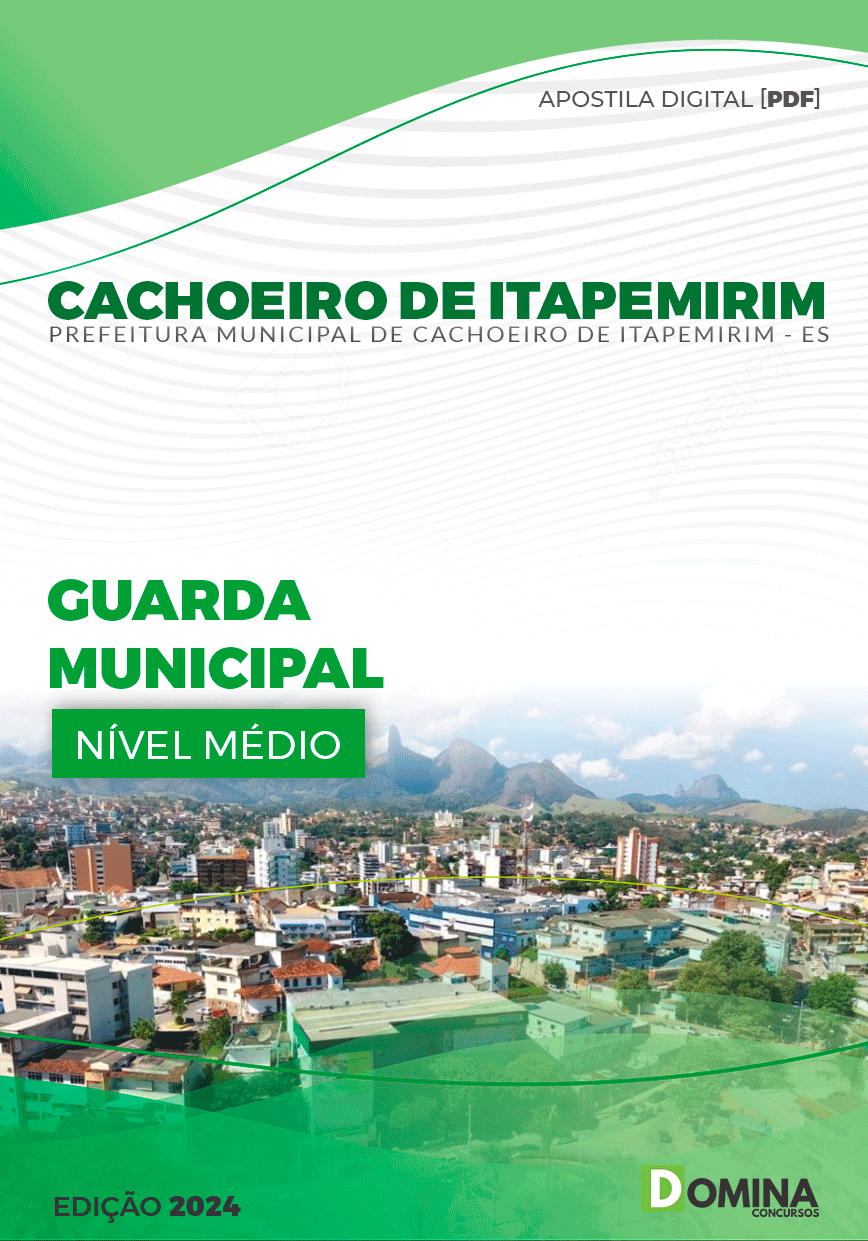 Apostila Pref Cachoeiro de Itapemirim ES 2024 Guarda Municipal