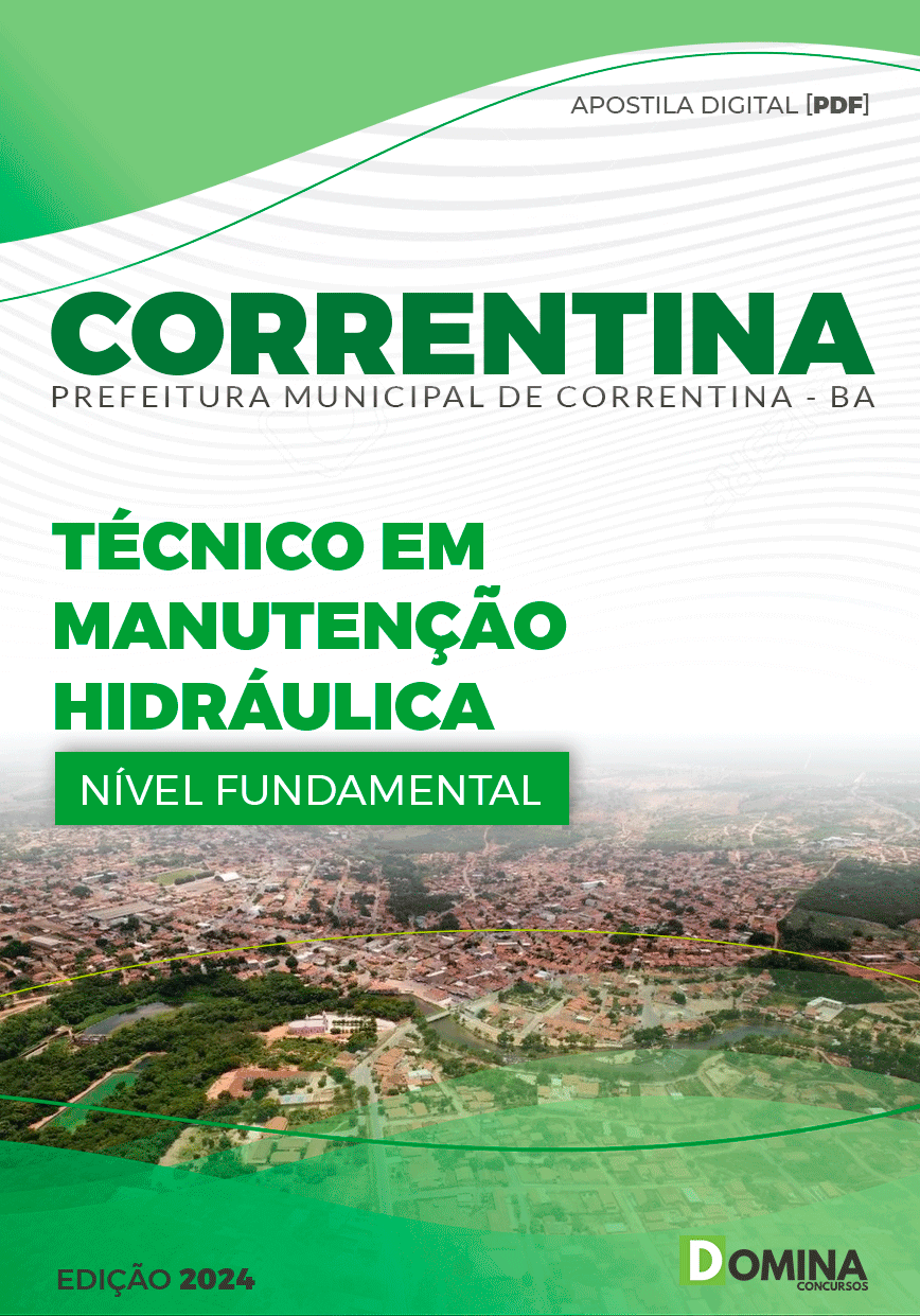 Apostila Pref Correntina BA 2024 Técnico Manutenção