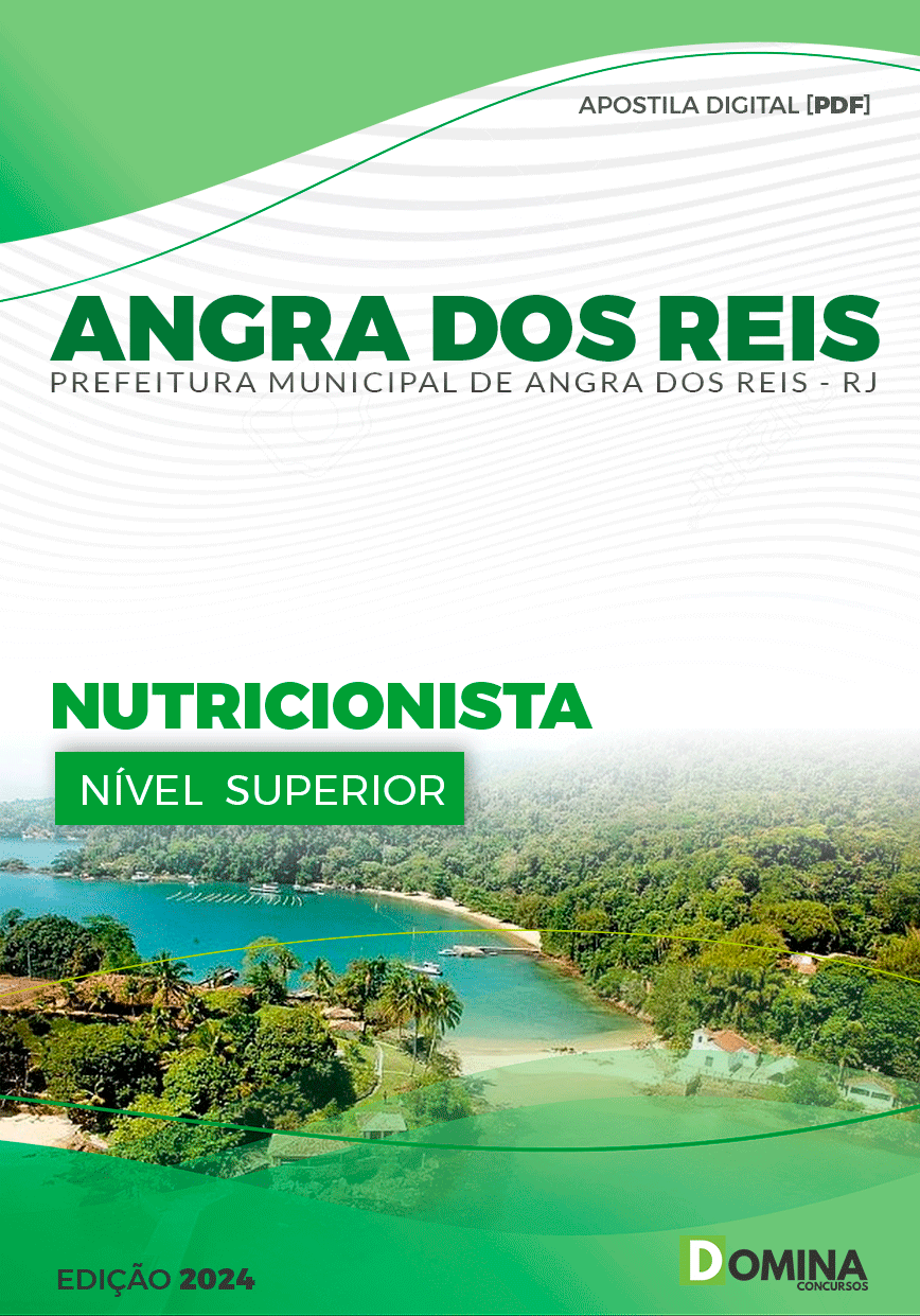 Apostila Pref Angra dos Reis RJ 2024 Nutricionista