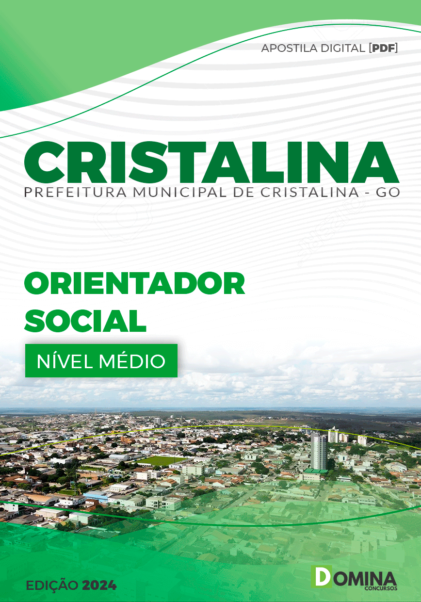 Apostila Pref Cristalina GO 2024 Orientador Social
