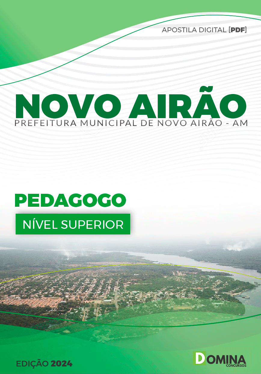 Apostila Pref Novo Airão AM 2024 Pedagogo