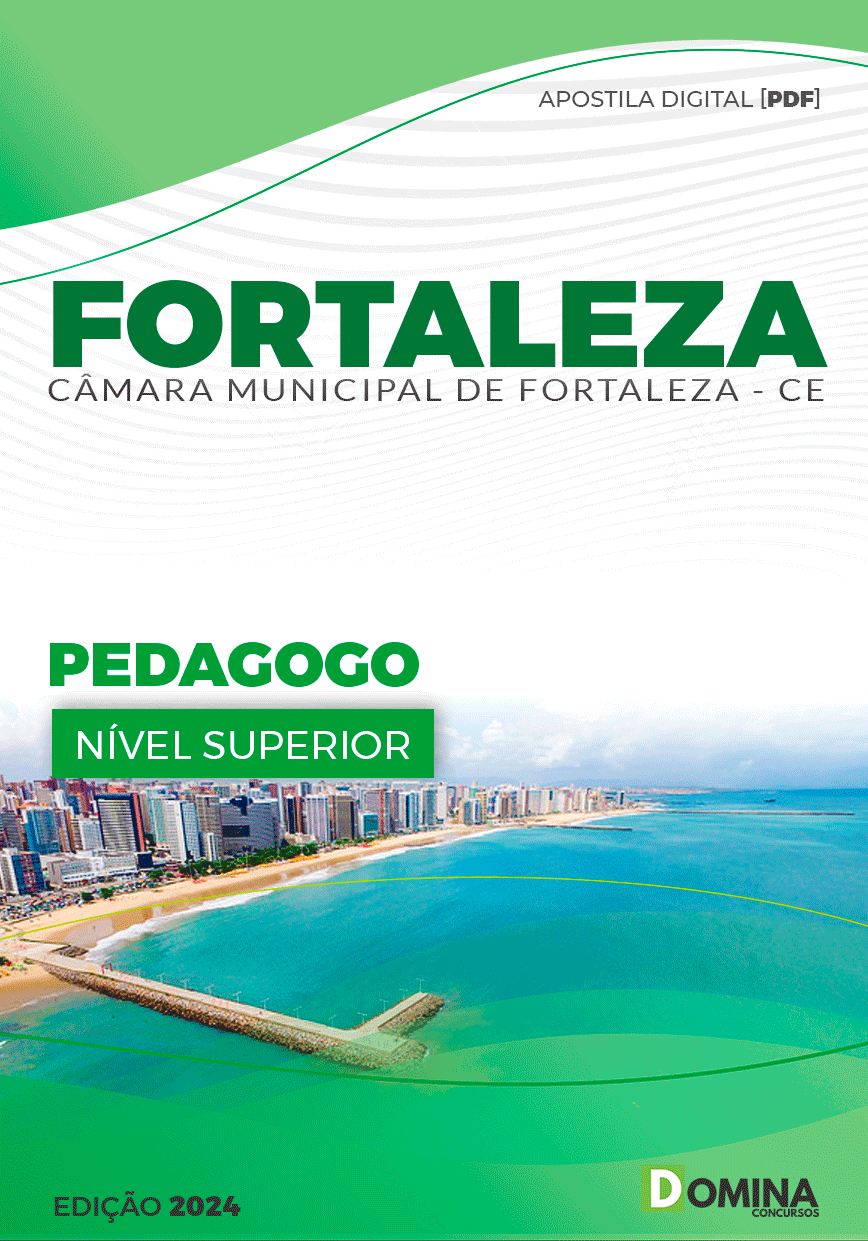 Apostila Câmara Fortaleza CE 2024 Pedagogo