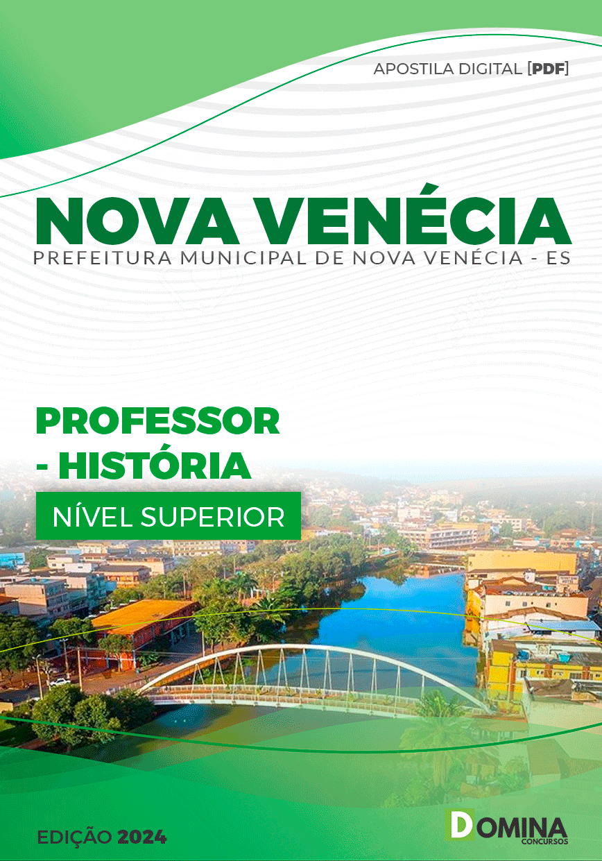 Apostila Pref Nova Venécia ES 2024 Professor de História