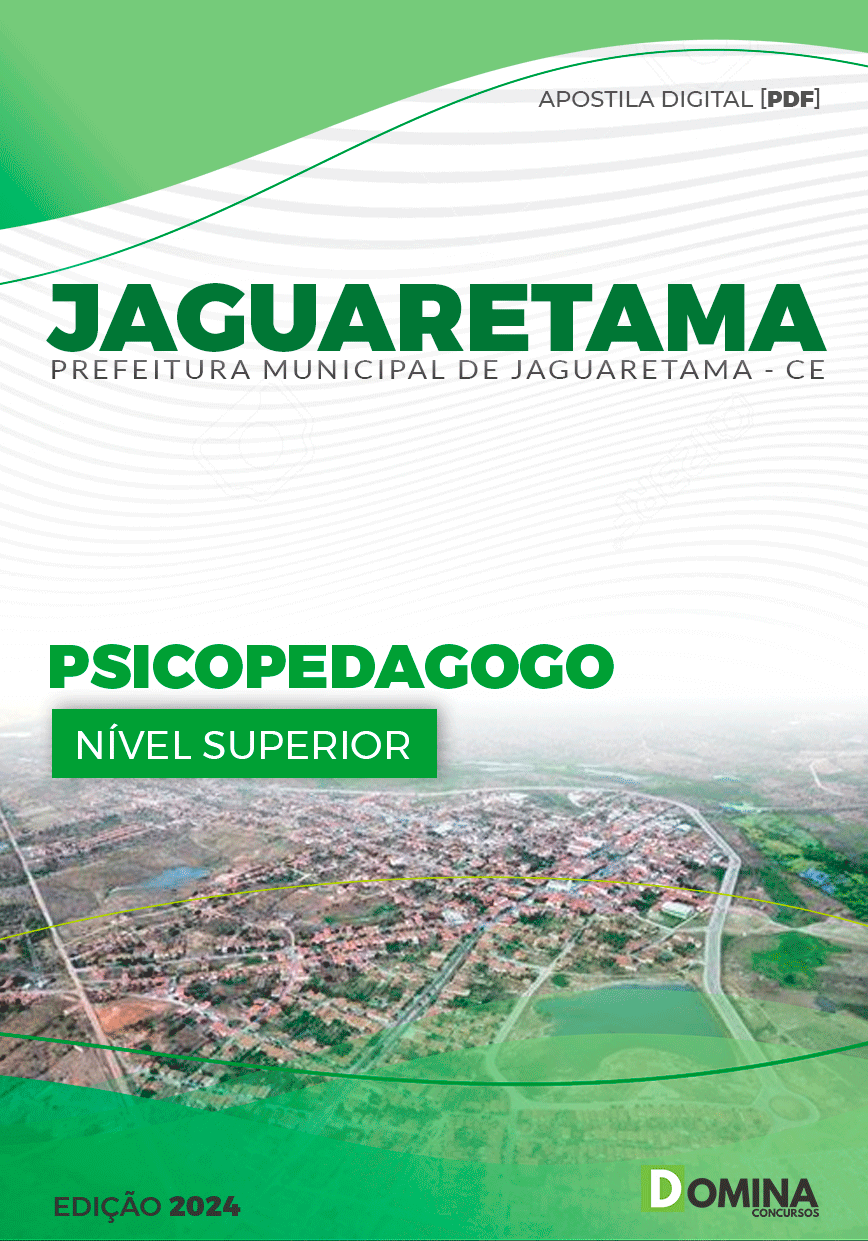 Apostila Pref Jaguaretama CE 2024 Psicopedagogo