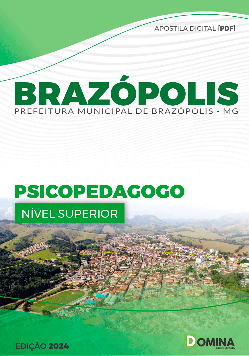 Apostila Pref Brazópolis MG 2024 Psicopedagogo