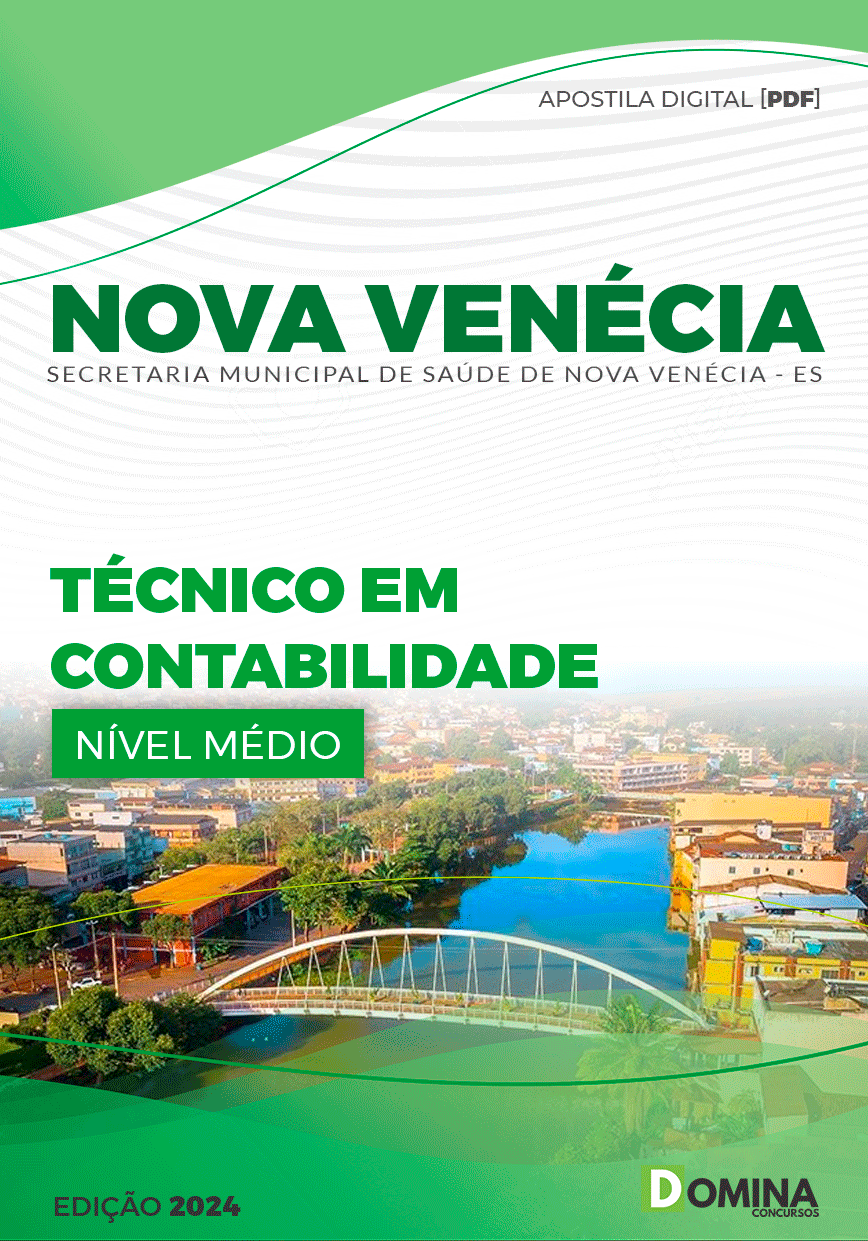 Apostila SMS Nova Venécia ES 2024 Técnico em Contabilidade